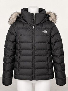 The North Face Women’s Hey Mama Parkina winter down parka in black.